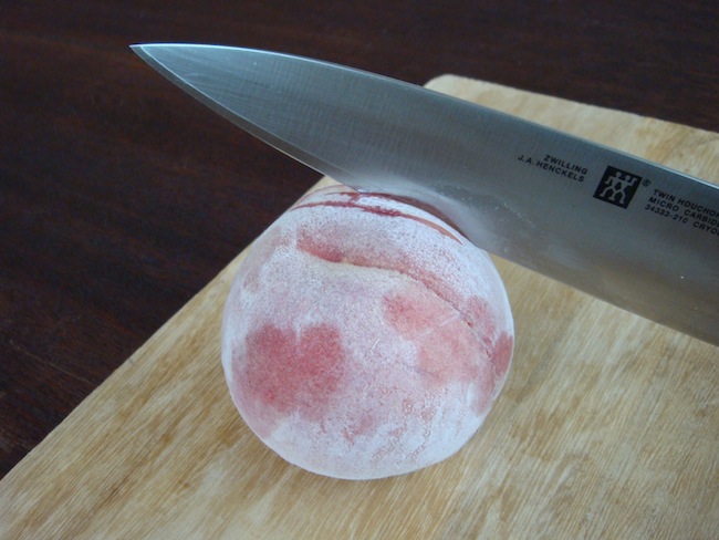 桃のおいしい食べ方 桃バニラ ヤスナリオのブログ 旧